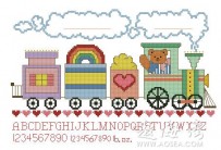 127 Alphabet Fun- Train